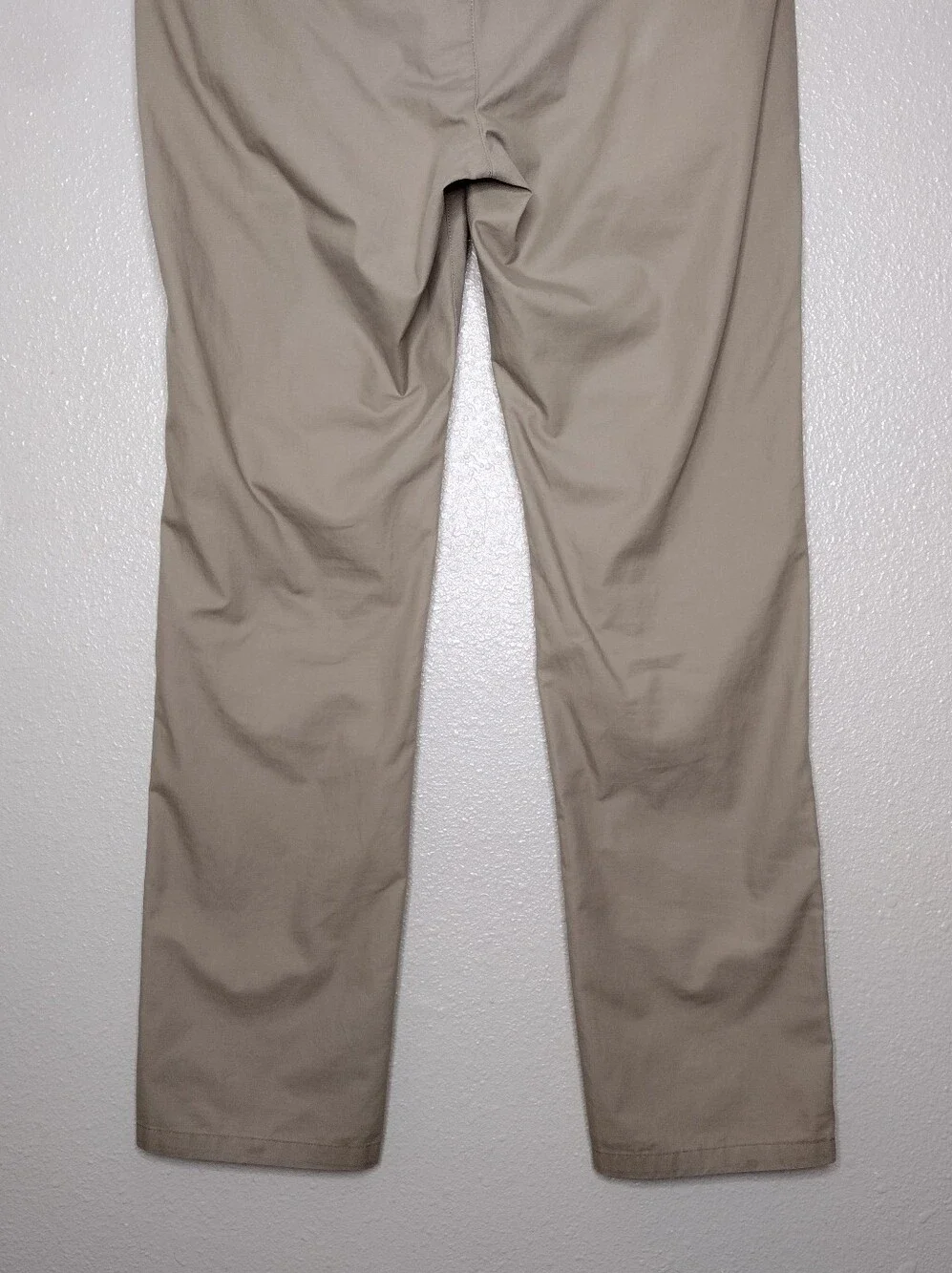 Bonobos Khaki Neutral Straight-Leg Slim Flat Front Chinos Sz 34/36